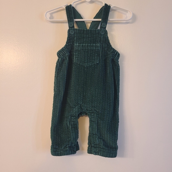 Cat & Jack Other - Cat And Jack NWOT Baby Corduroy Overalls – Forest Green ( 0-3 Months)